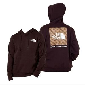 The North Face Never Stop Exploring Box Logo Hoodie Hooded Sweatshirt Size XL